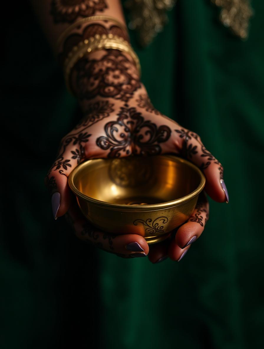 Henna hands